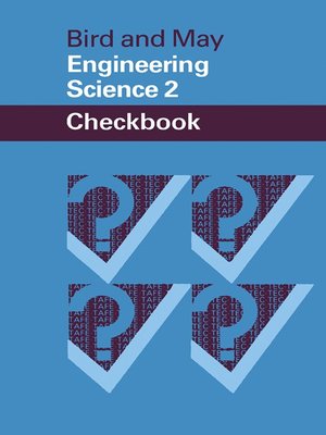 cover image of Engineering Science 2 Checkbook